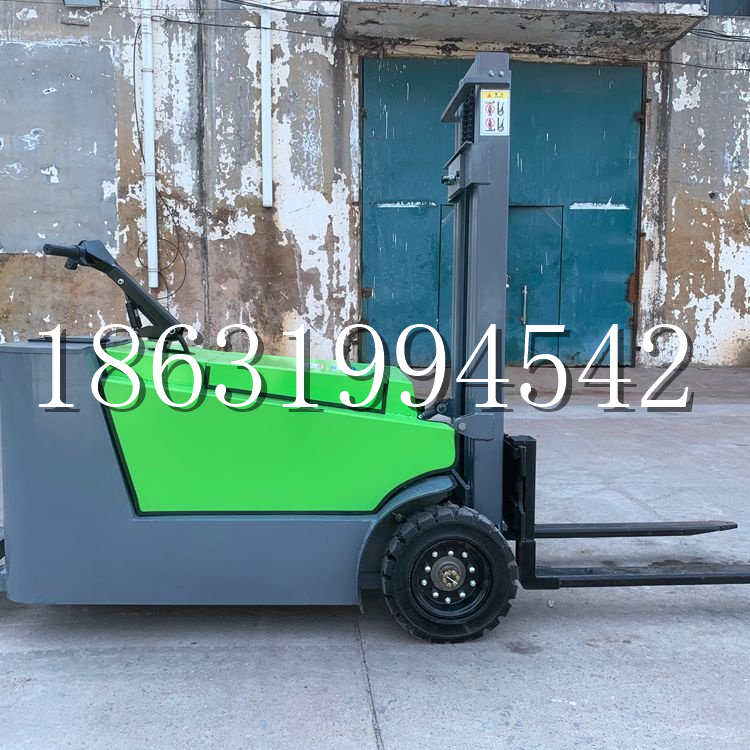 海城市小型电动叉车1吨2吨步行站驾式电瓶堆高充电装卸车液压升降车铲车
